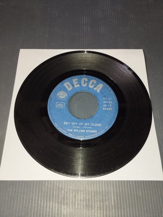 Get Off Of My Cloud/I'm Free Rolling Stones 45 rpm
Decca 60s