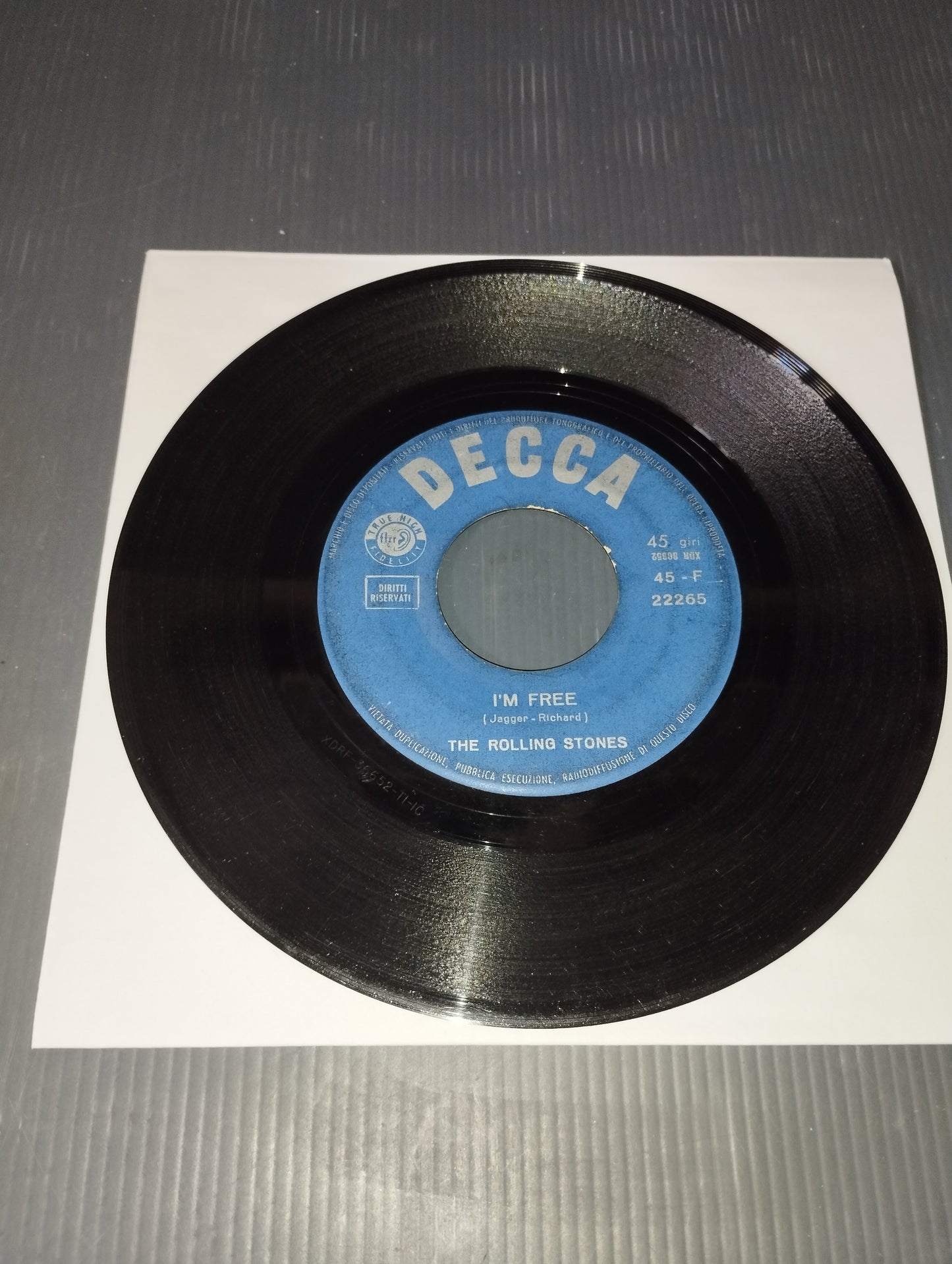 Get Off Of My Cloud/I'm Free Rolling Stones 45 Giri
Decca anni 60