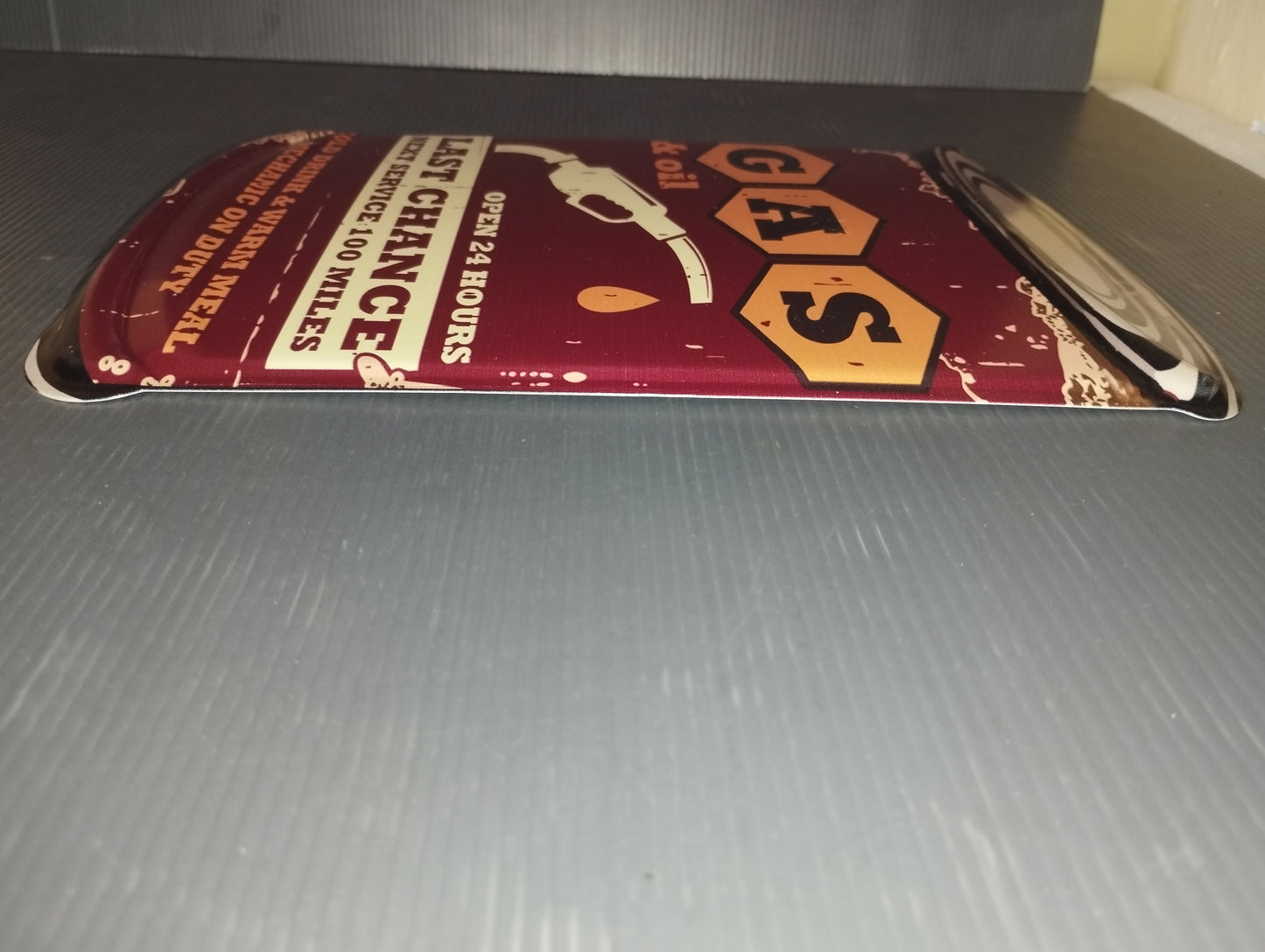 Gas & Oil metal sign