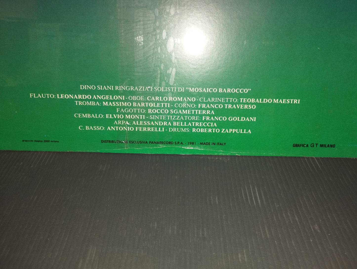Mosaico barocco Dino Siani LP 33 Giri