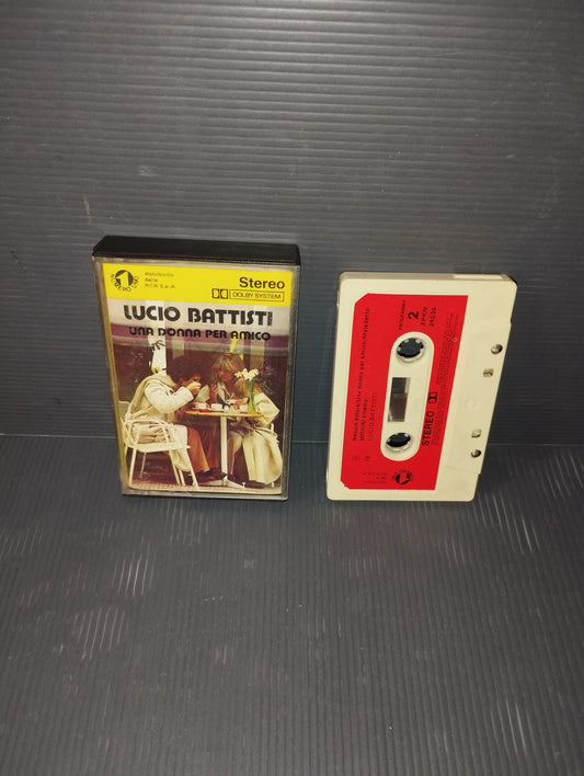 Una Donna per amico Lucio Battisti musicassetta