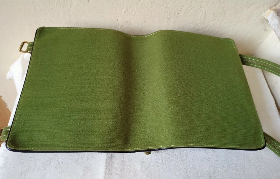 Book bag with shoulder strap from the 60s