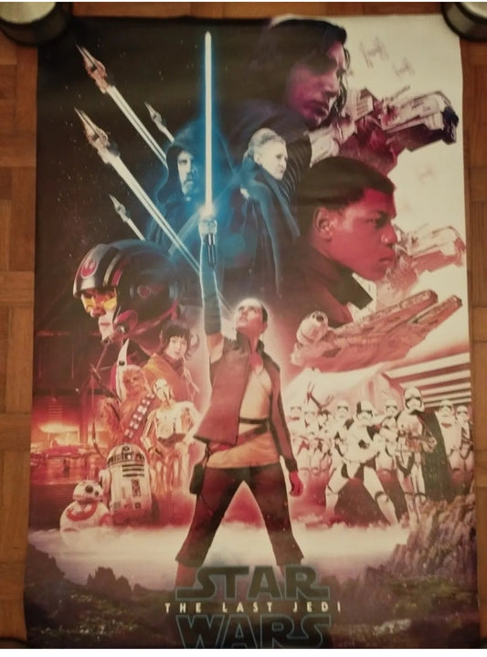 Poster Star Wars The Last Jedi
Dimensioni 92X62 cm