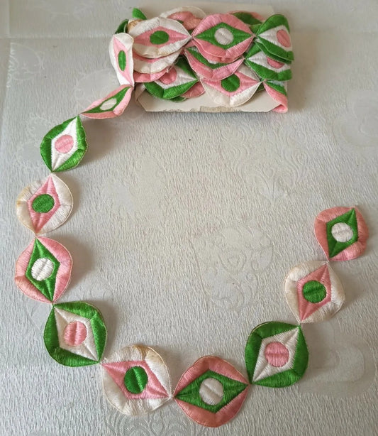 Passamaneria vintage 4 metri circa in cotone