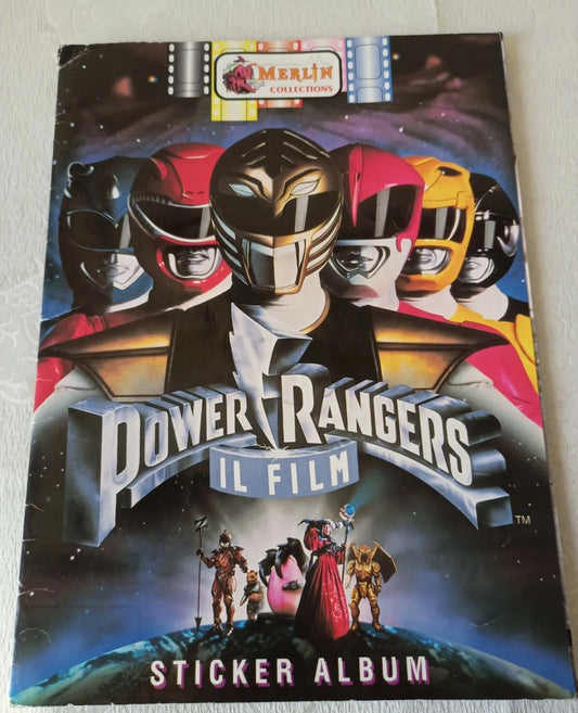 Album Figurine Power Rangers Il Film, Merlin anni 90