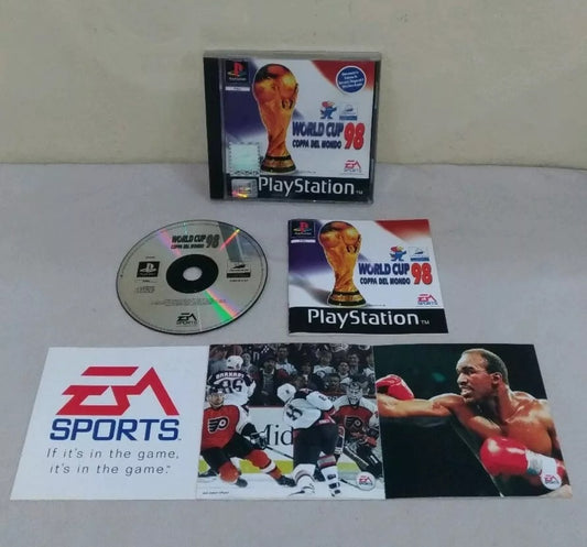 Gioco World Cup 98 Coppa del mondo per PS1, EA Sports LEGGI