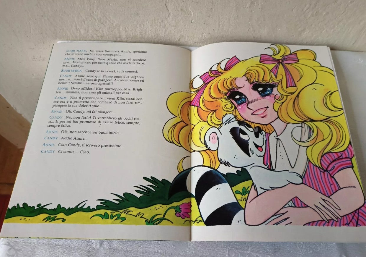 Candy Candy col disco "Addio, Annie" n. 3 1^edizione 1981