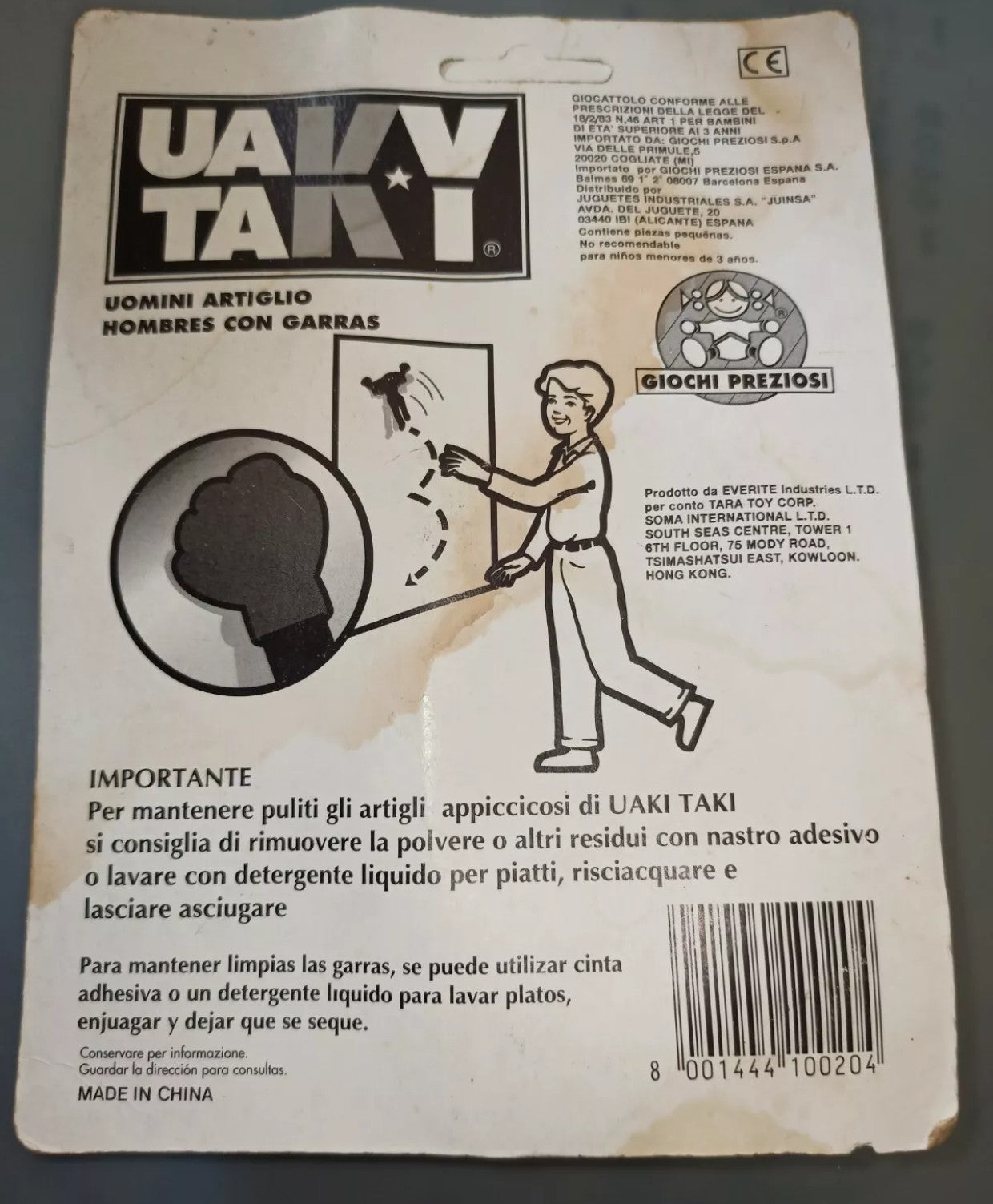Uaky Taky Uomini Artiglio