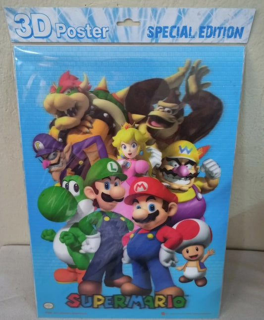 Poster Super Mario Bros 3d, Special Edition