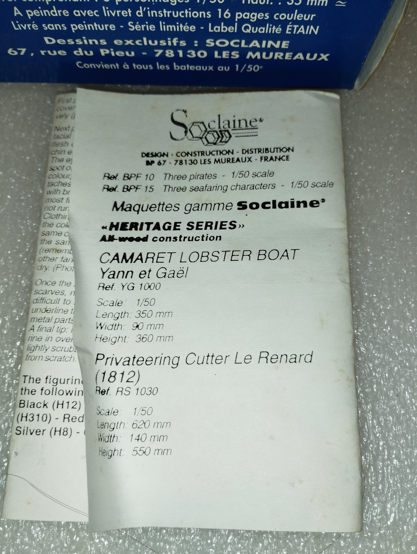 Pescatori E Marinai XX Secolo
Scala 1:50 In Stagno