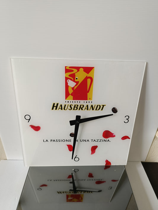 Orologio Caffe' Hausbrandt Pubblicitario