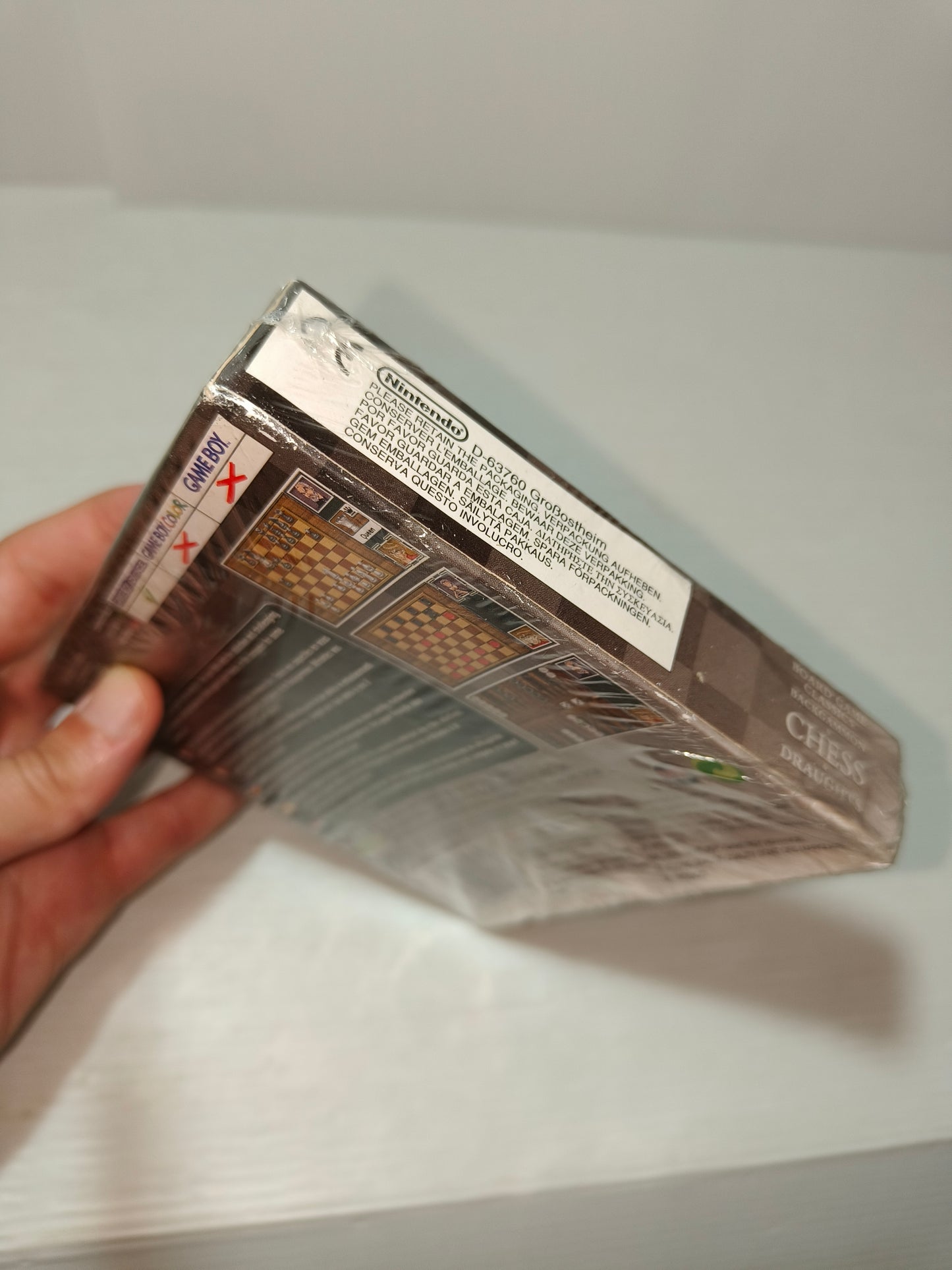 Videogioco Scacchi, Backgammon e Dama Game Boy Advance