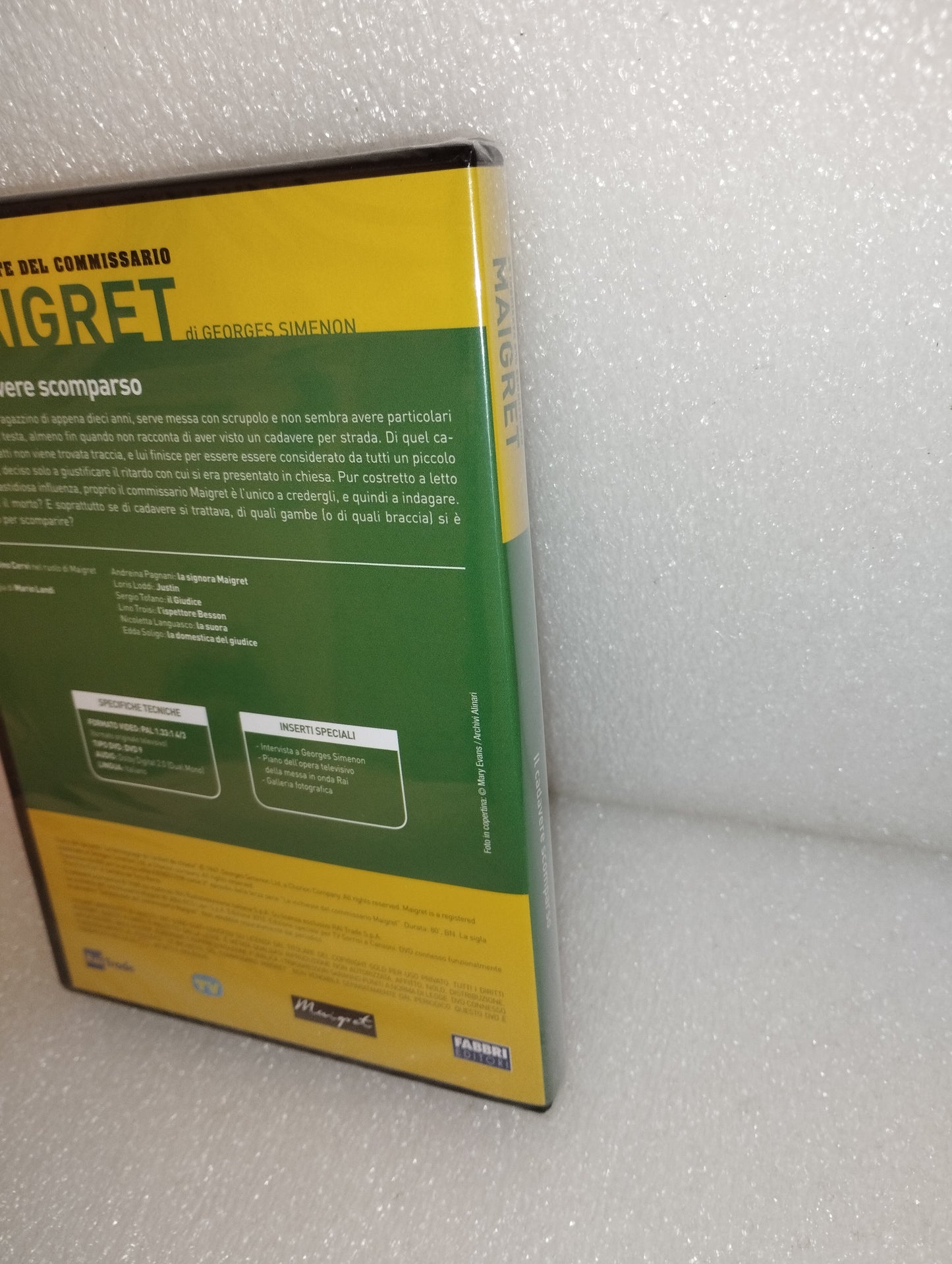 Il Cadavere Scomparso
Le inchieste del Commissario Maigret Maigret DVD