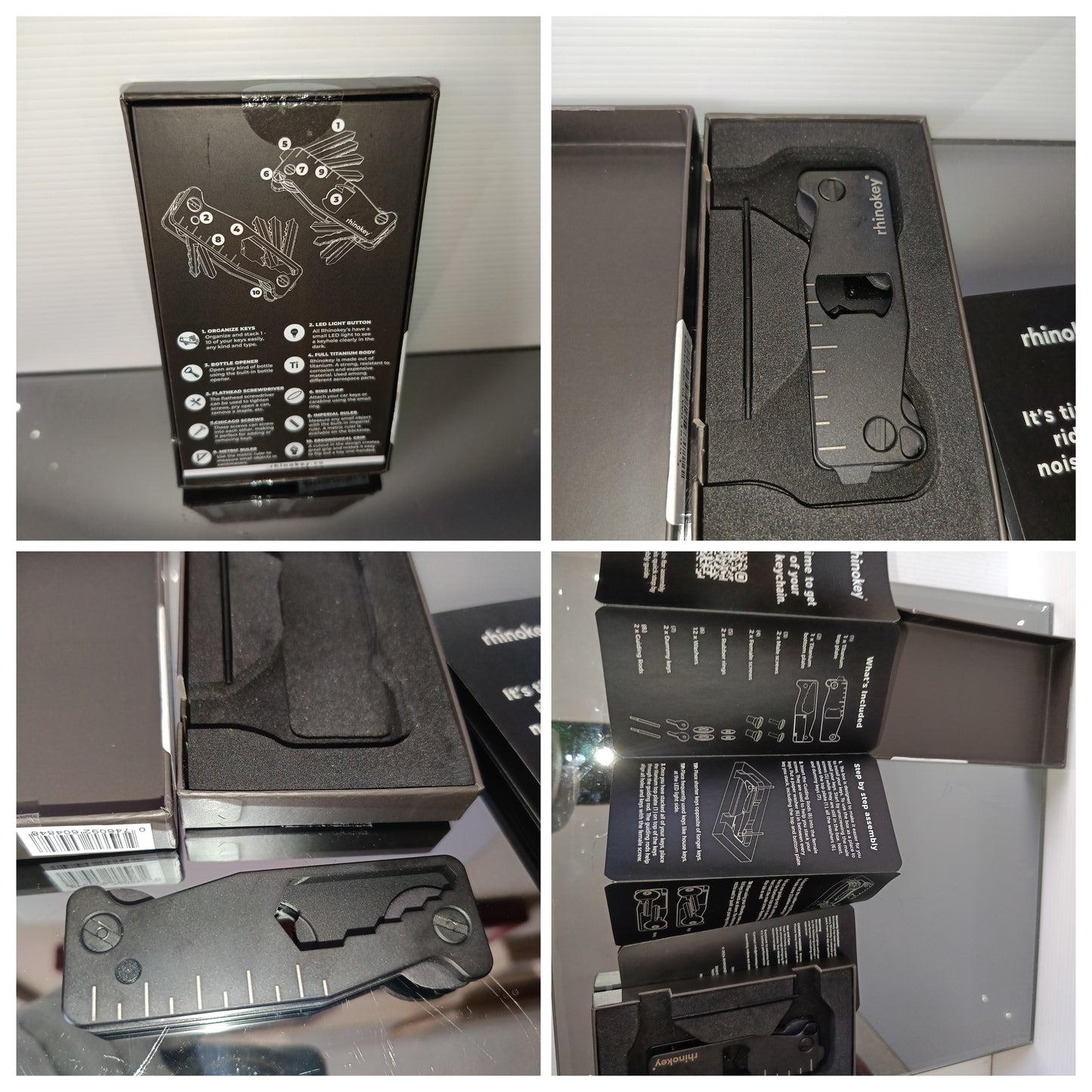 The Titanium Key Organizer Prodotto da Rhinokey