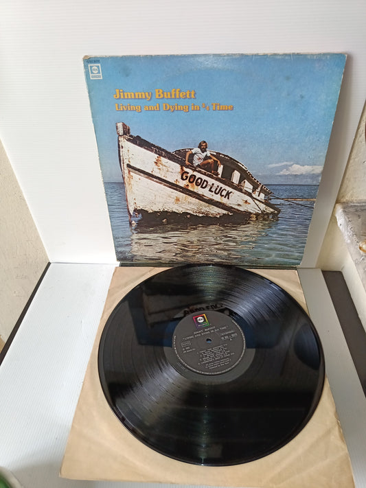 Living And Dying In 3/4 Time Jimmy Buffett LP