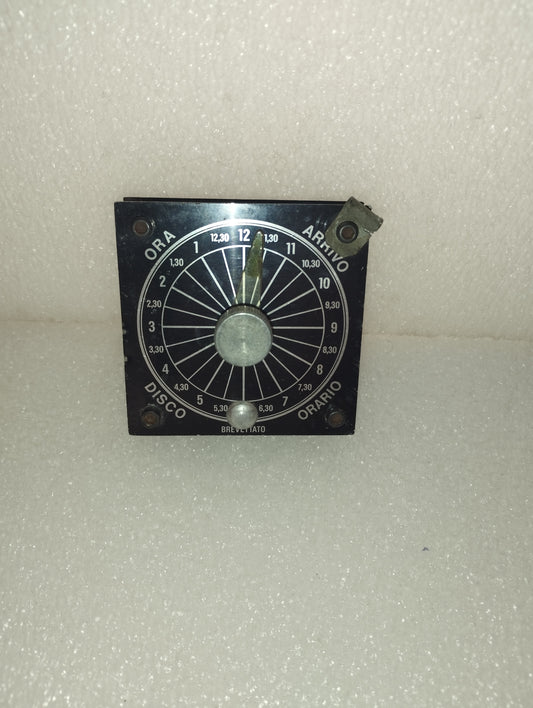 Disco Orario Per Autoveicoli In Metallo Vintage