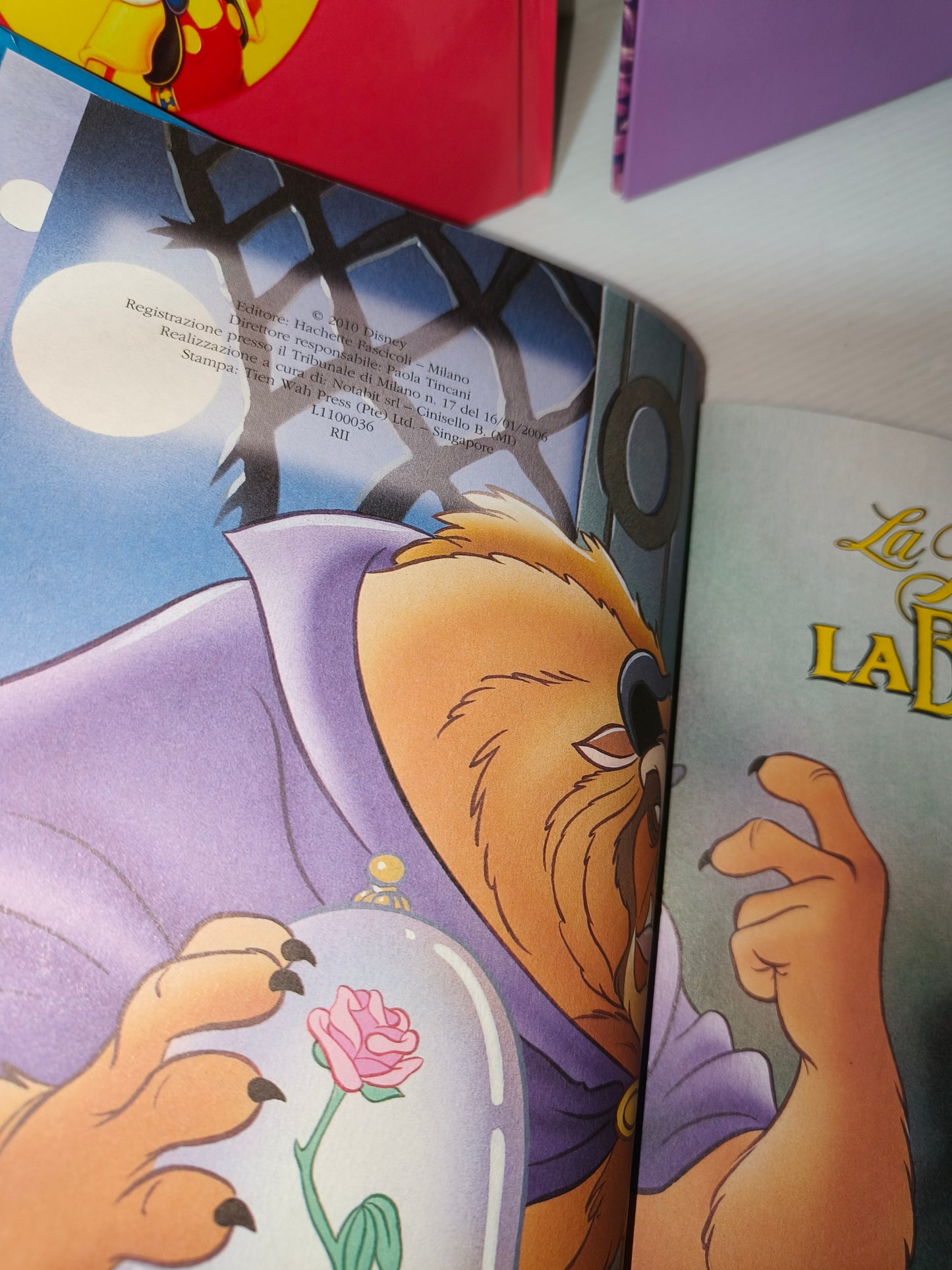 Lotto Libri Hacette favole Walt Disney