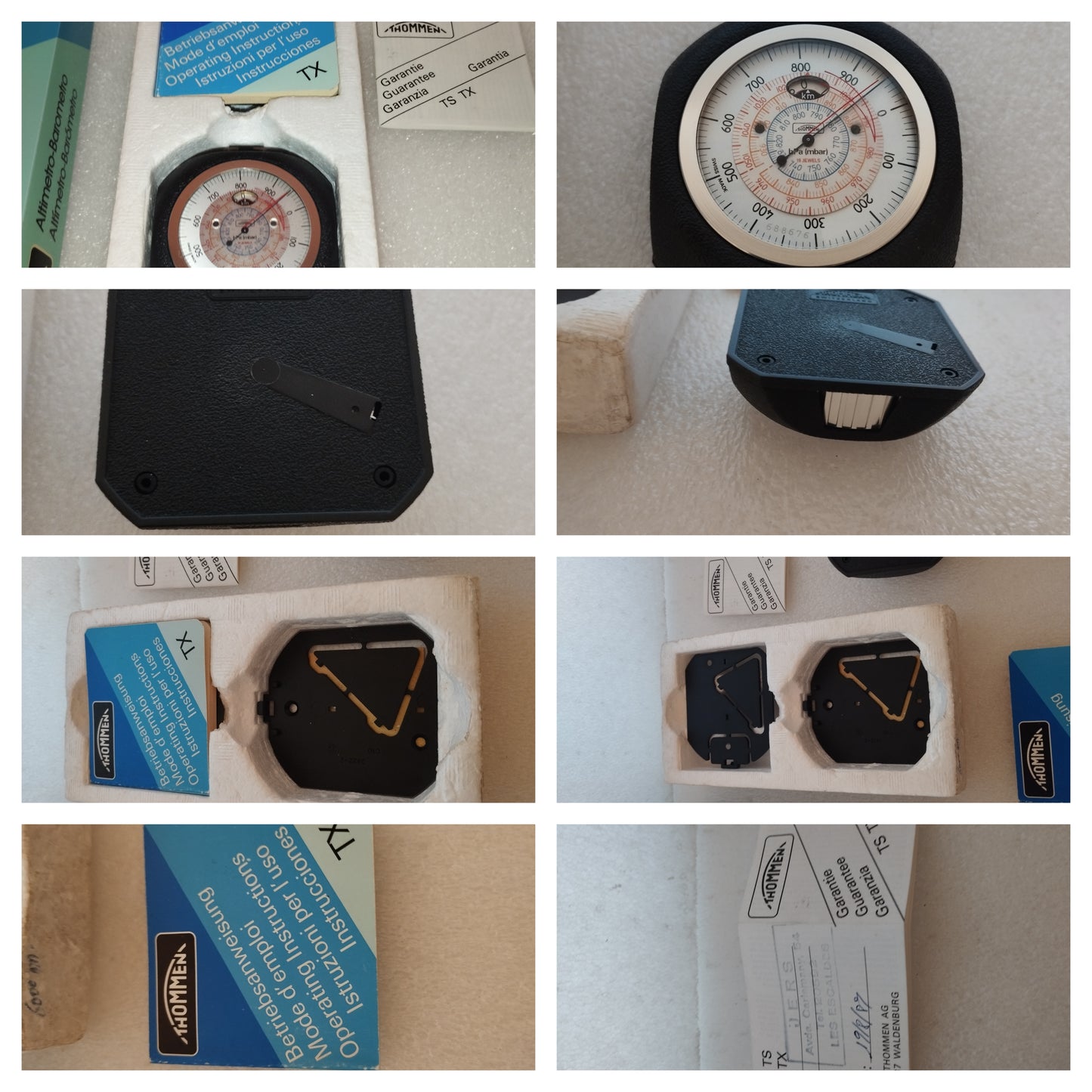 Altimetro Barometro Thommen TX-22 Anni 80
Made in Switzerland