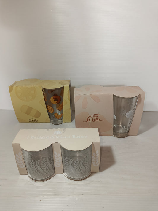 Bicchieri misti Mulino Bianco