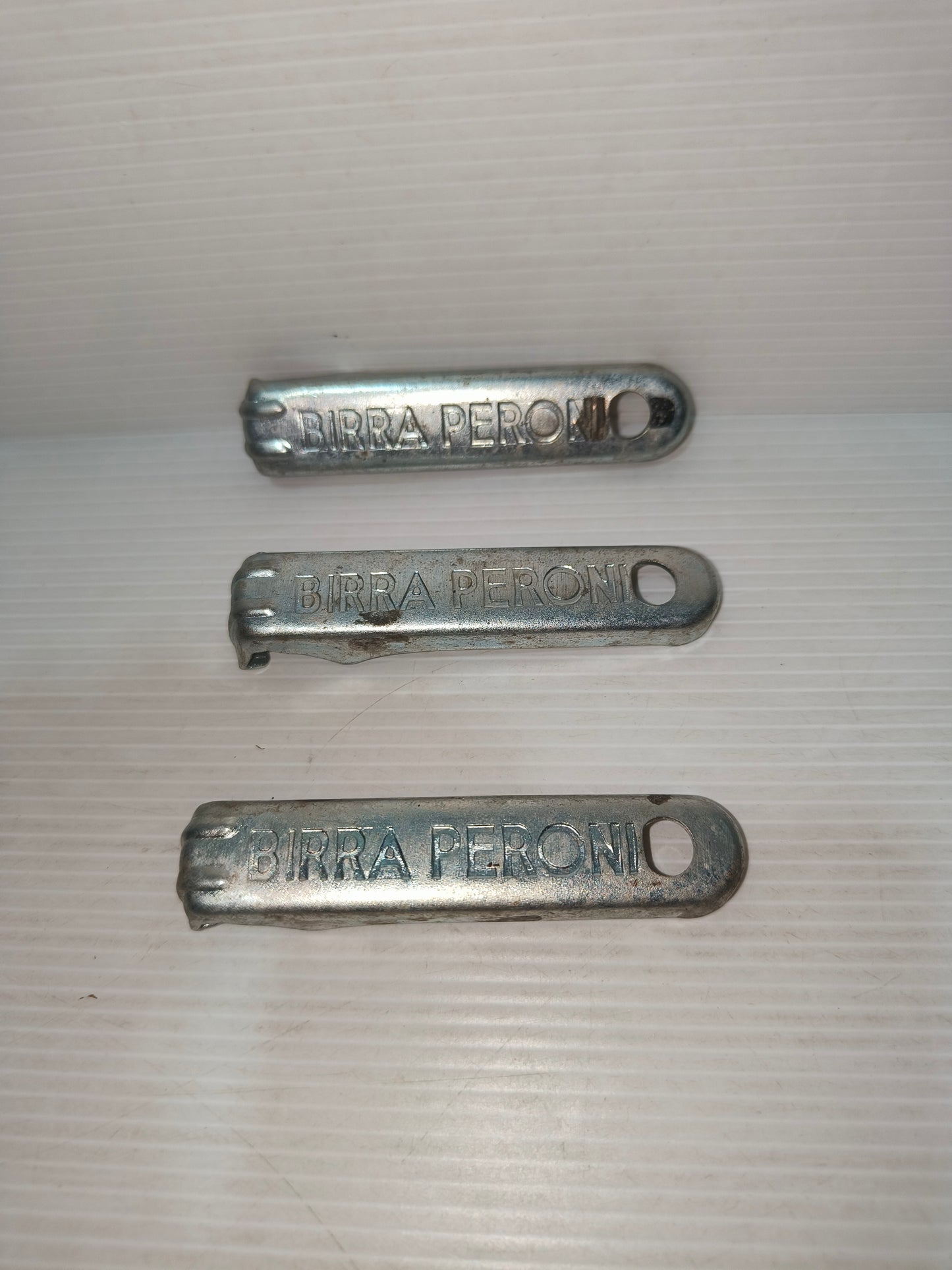 Birra Peroni 3 Apribottiglie In Metallo Vintage