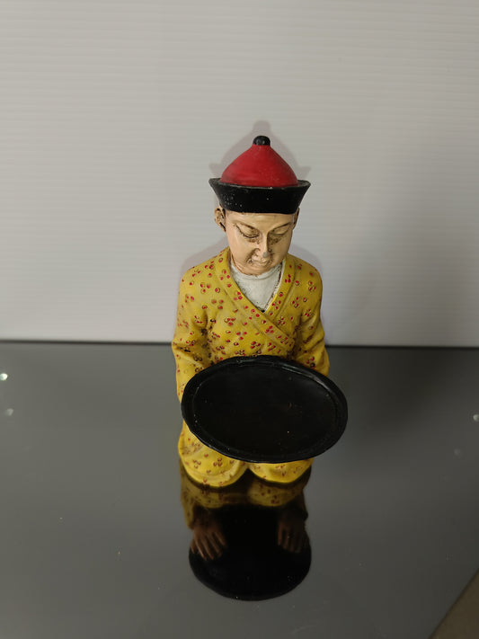 Personaggio Orientale In Resina Lorenzon Gift
