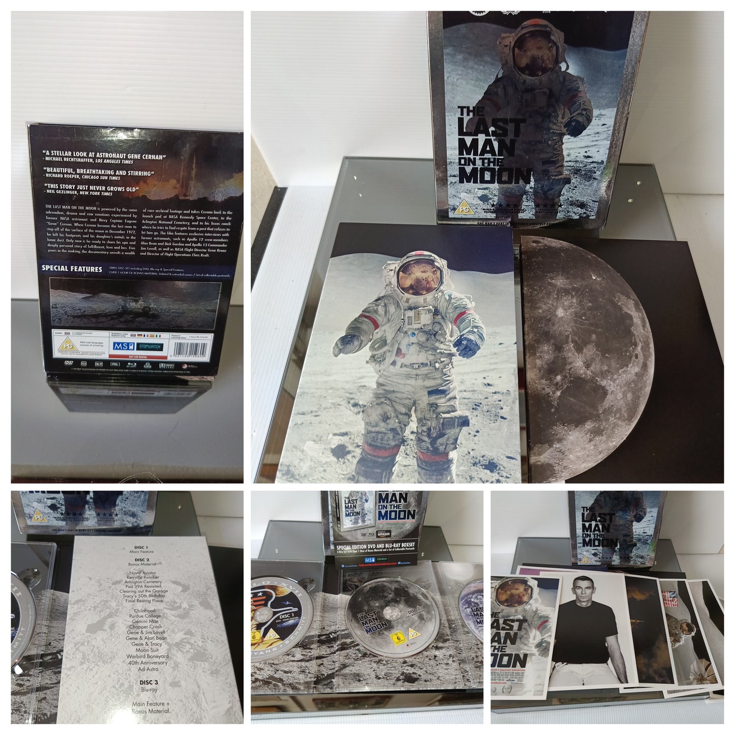 The Last Man On The Moon Special Edition DVD And Blu Ray Boxset