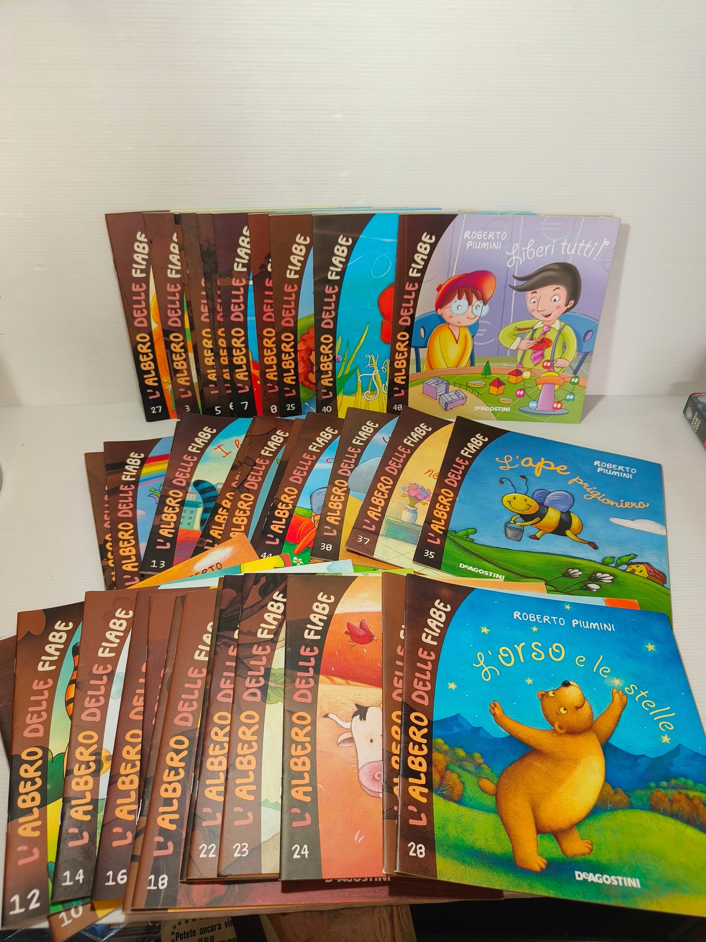 Lotto 35 Libri Per Bambini, Roberto Piumini DeAgostini