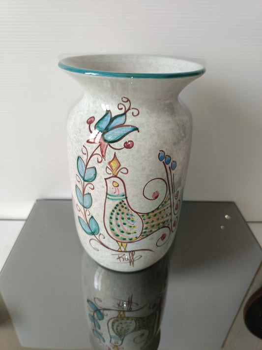 Vaso Arte Sarda In Ceramica Smaltata
Vintage