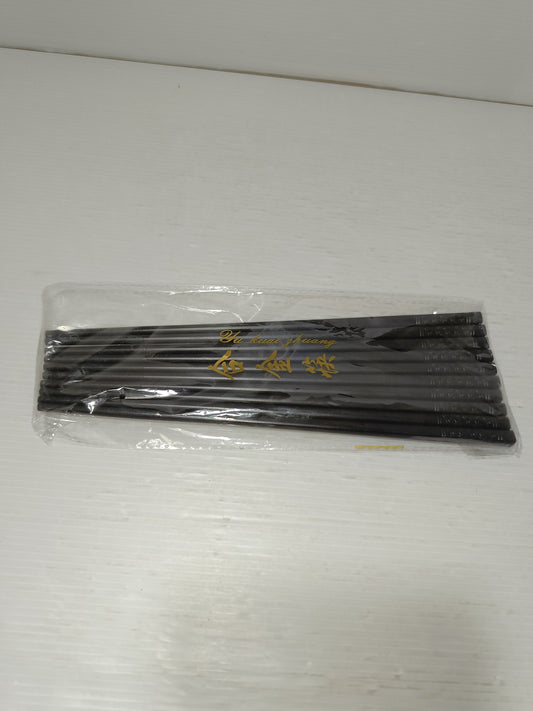 10 Bacchette Cinesi In Lega Plastica