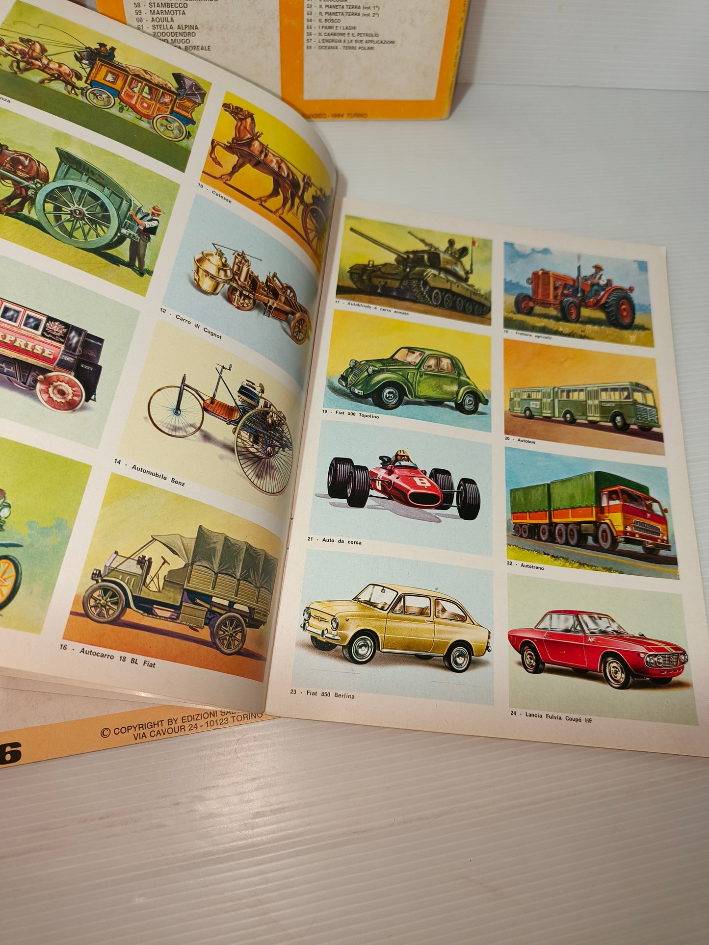 Lotto Le Ricerche, edizione Salvadeo, anni 80