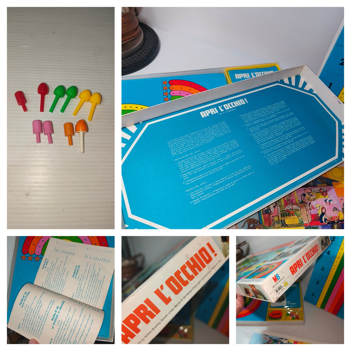 Gioco Apri L'Occhio, MB anni 70