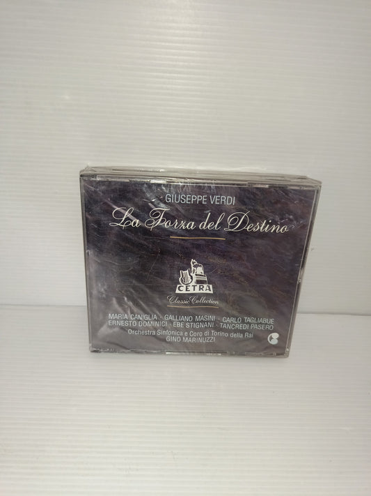 La Forza Del Destino Giuseppe Verdi cofanetto 2 CD Fonit Cetra sigillato