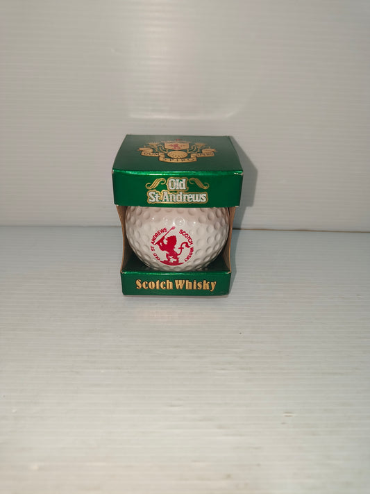 Pallina da Golf Miniatura Bob Ferguson Scotch Whisky, anni 80 LEGGI