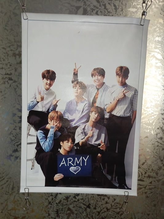 Stampa Su Tela BTS Bangtan Boys