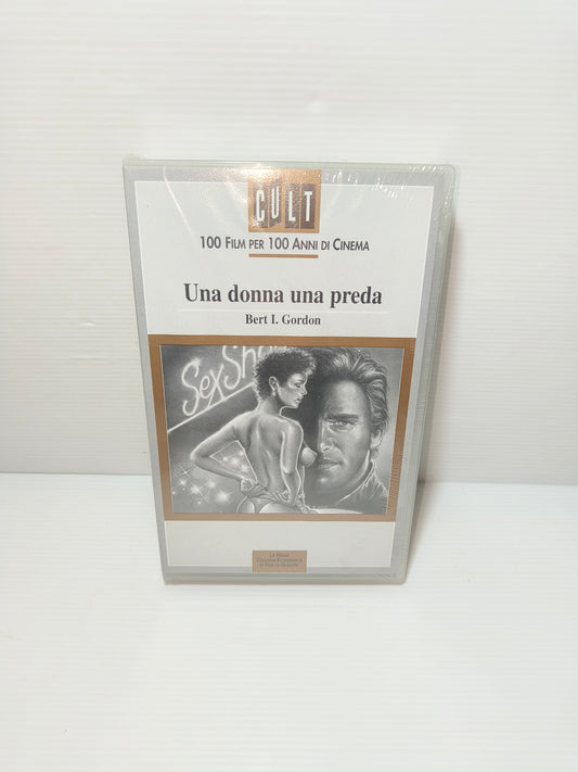 VHS Una Donna una preda B.I.Gordon collana 100 film per 100 anni di cinema