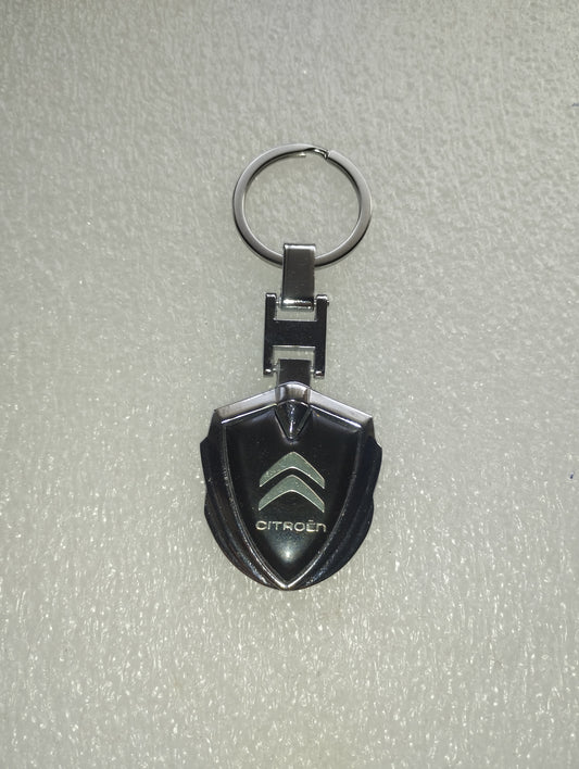 Portachiavi Citroën In Metallo cromato e plastica