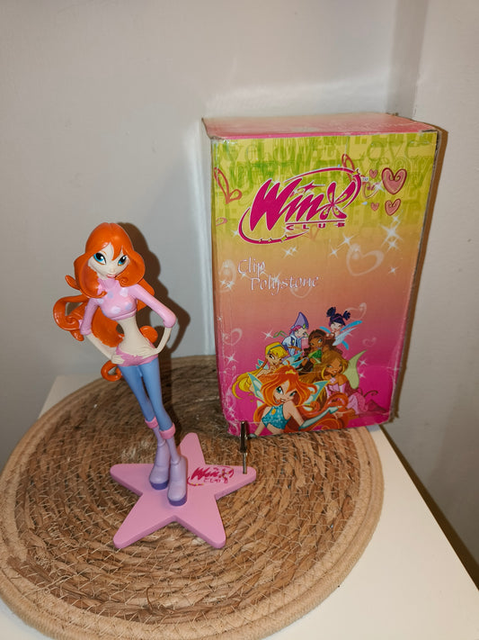 Statuina Winx Bloom in resina, LEGGI