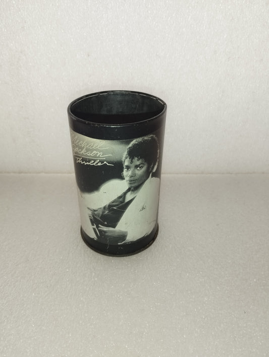 Portapenne Michael Jackson Thriller in metalloin