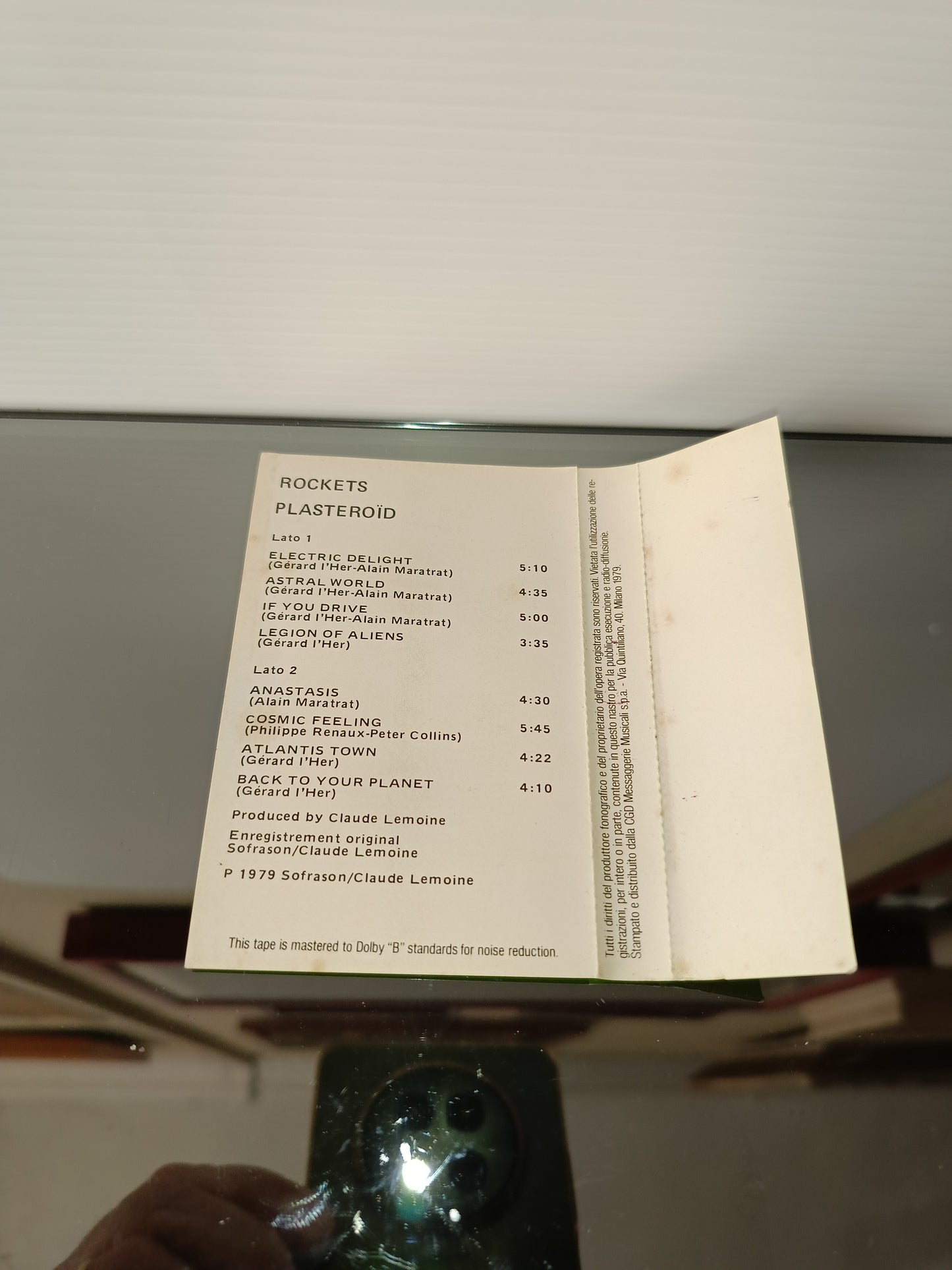 Plasteroid Rockets Musicassetta Rockland LEGGI DESCRIZIONE