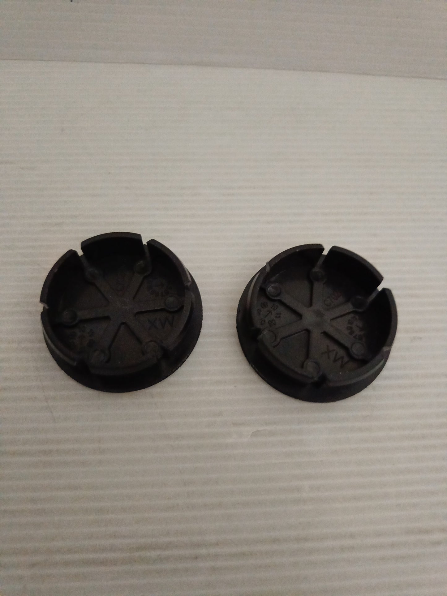 Fiat 2 Tappi Coprimozzo In Plastica