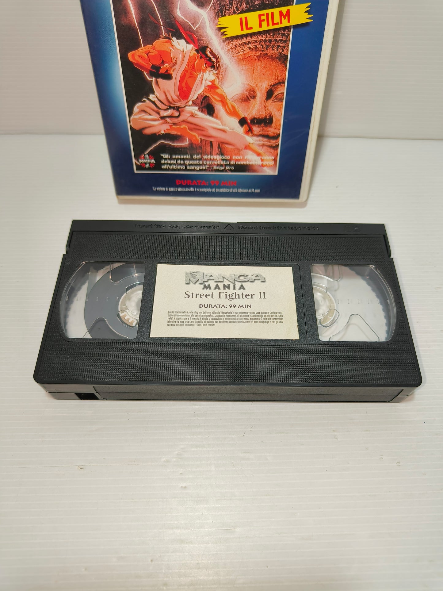 VHS Street Fighter Il Film Manga Mania, LEGGI