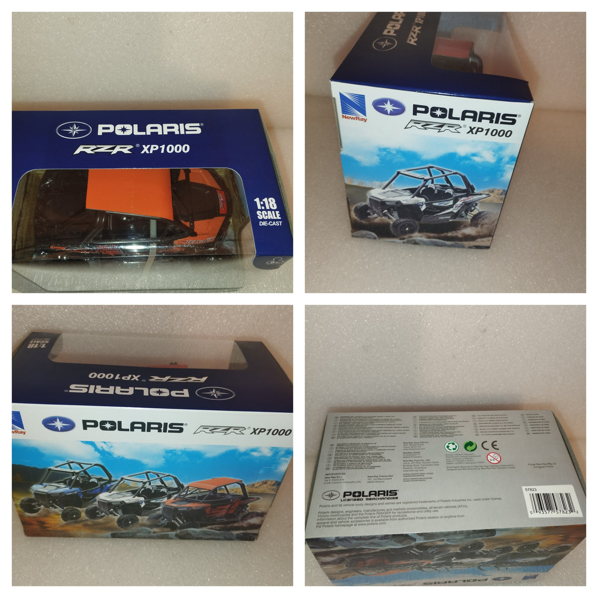 New Ray Polaris RZR XP1000
Die Cast
Scala 1:18