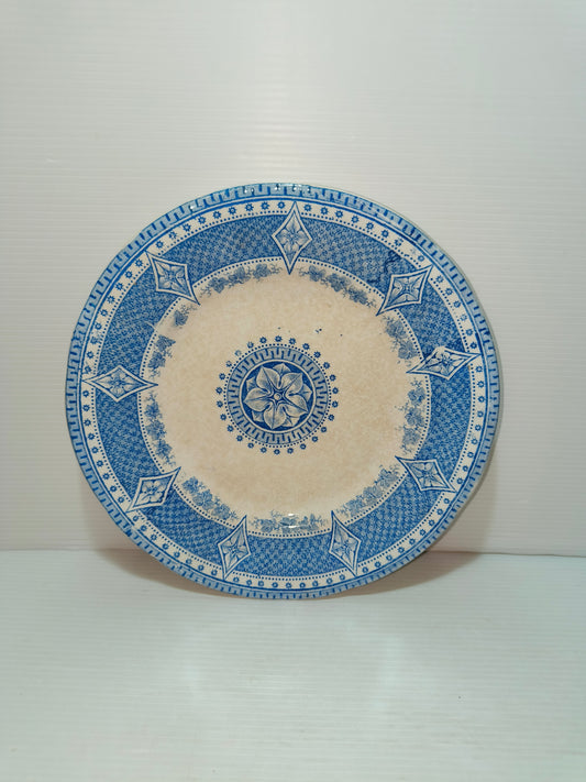 Piatto piano in ceramica antica, LEGGI