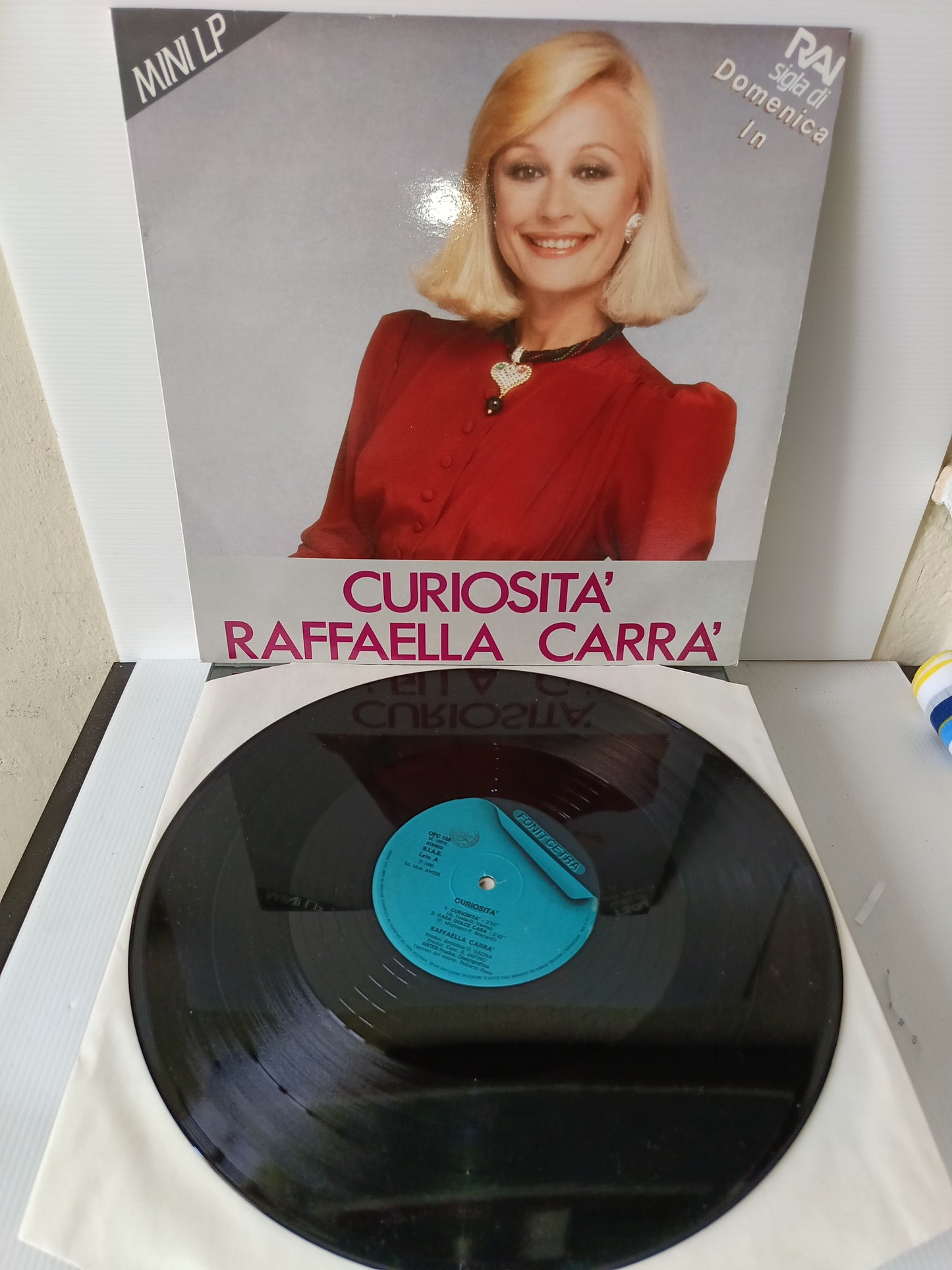 Curiosità Raffaella Carrà Mini Lp 33 Giri
