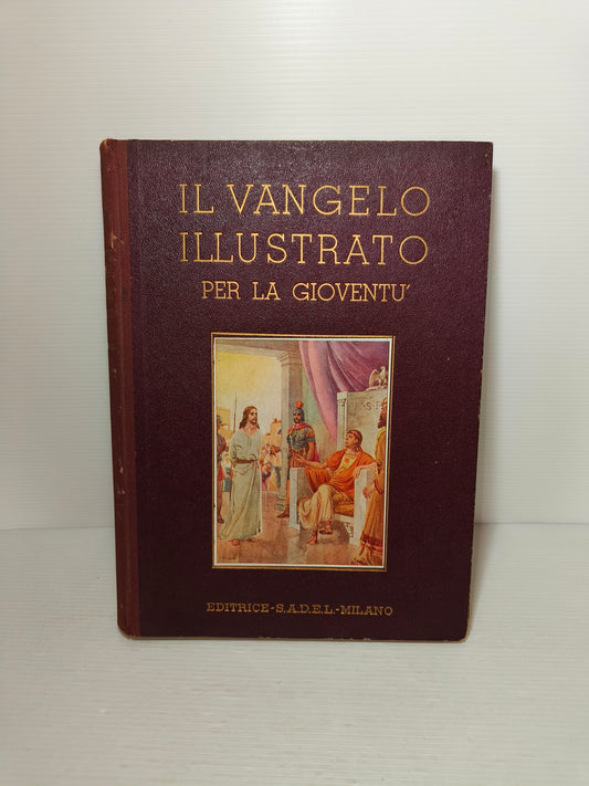 Libro Il Vangelo Illustrato Per La Gioventù, Sadel 1949 LEGGI