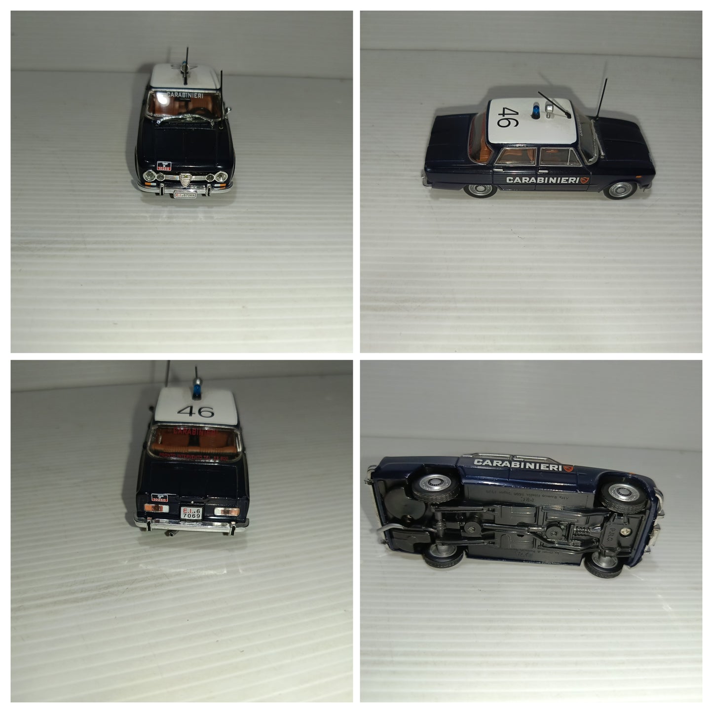 Alfa Romeo Giulia 1600 1970.Carabinieri
Scala 1:43