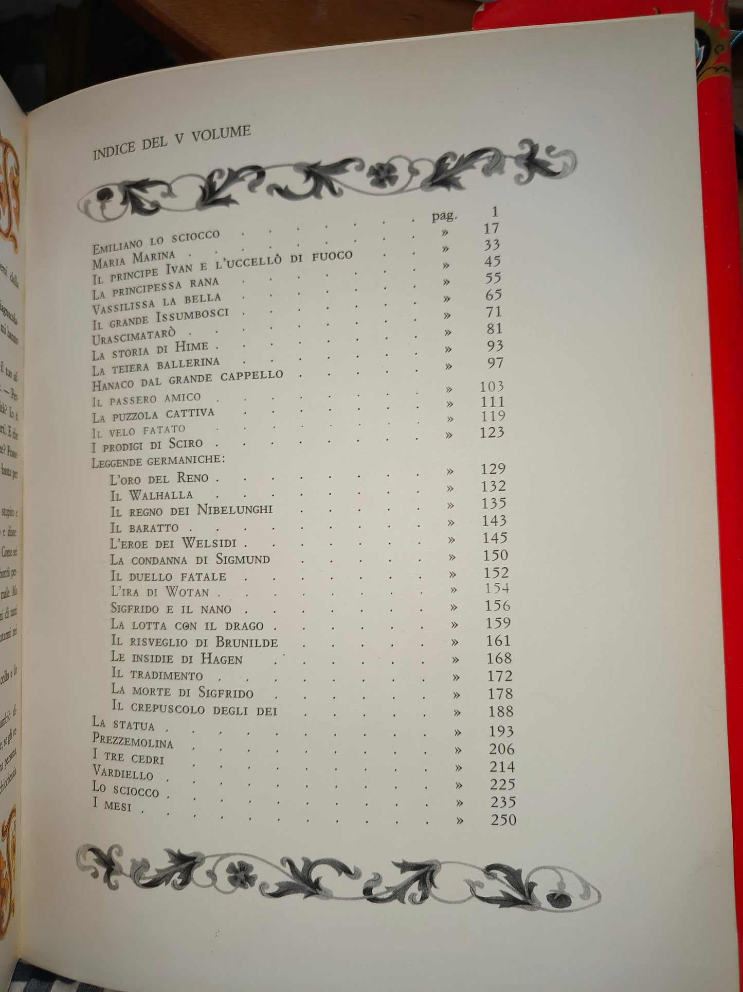 Libro Tutte Le Fiabe Racconti E Leggende, Vol. 5 anni 60