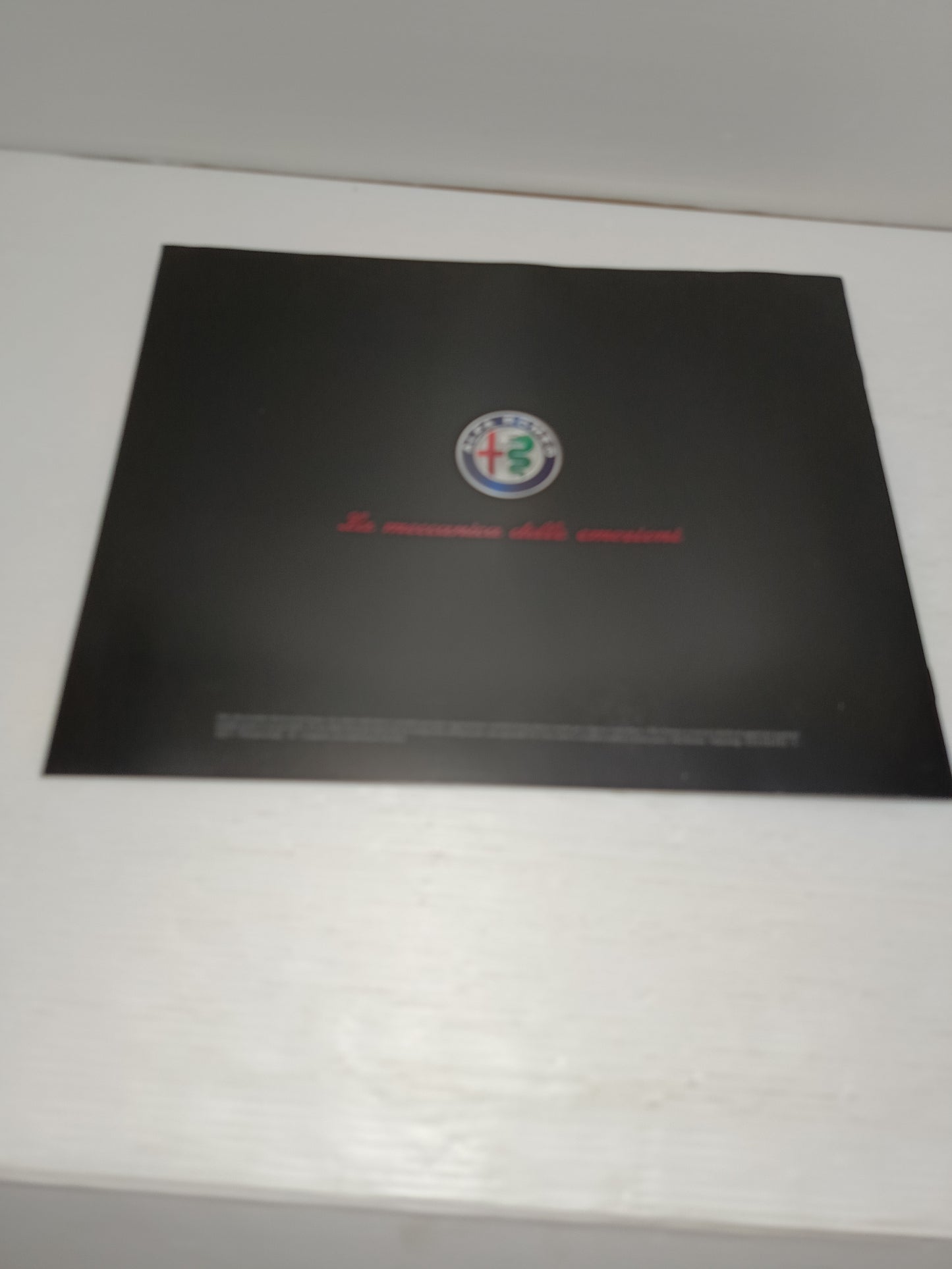 Alfa Romeo Libretto Pubblicitario 10/17
Stampato in Italia