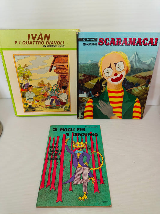 Lotto Libri per Bambini Anni 60-70-80 da lettura, LEGGI