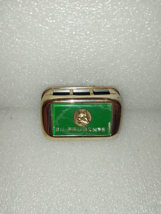 Posacenere Magnetico In Metallo Per Veicolo D'epoca Anni 60